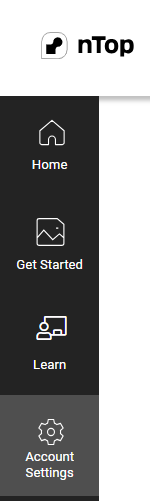On app.ntop.com the account settings page displays the license information for your account.