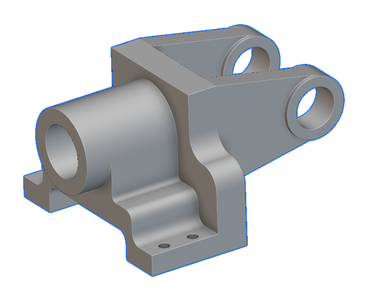 The example body to apply supports to.