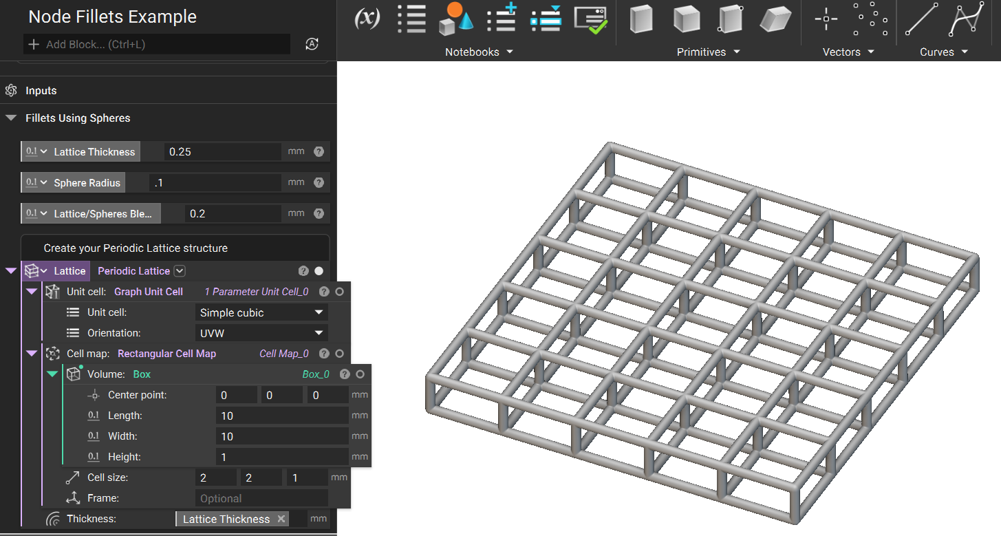 An example periodic lattice to start from.