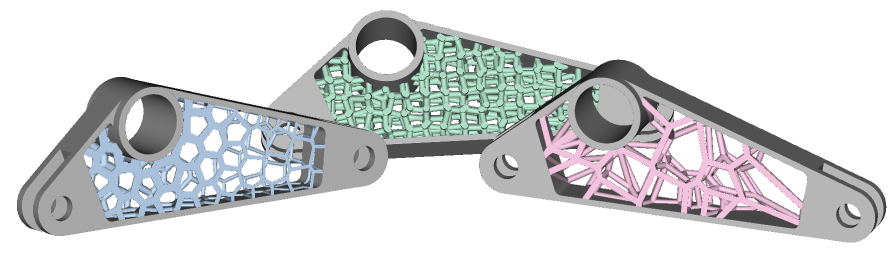 Examples of a latticed bracket.