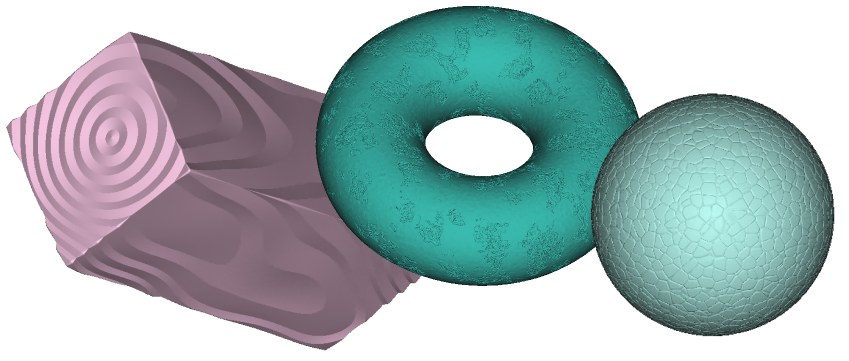 Some example bodies with different textures applied.