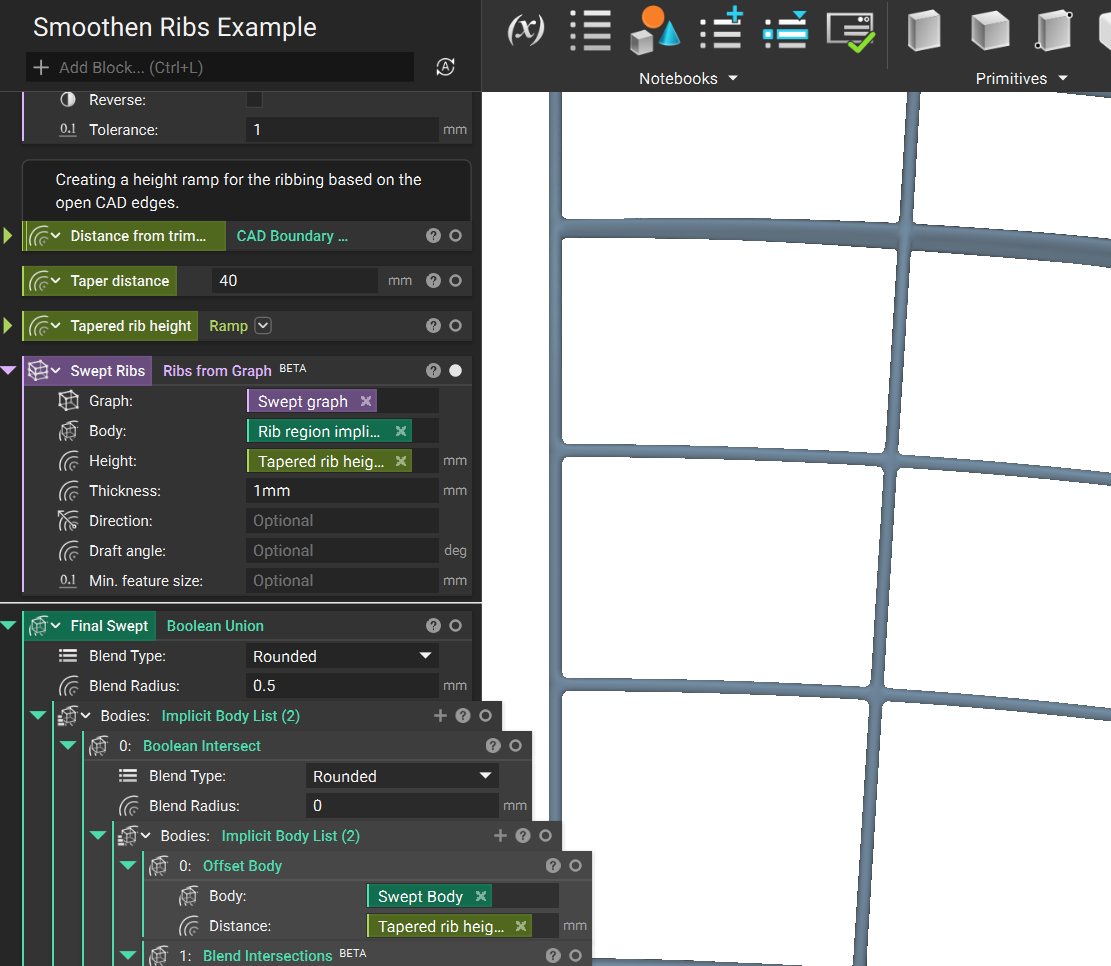 The starting lattice that is unmodified.