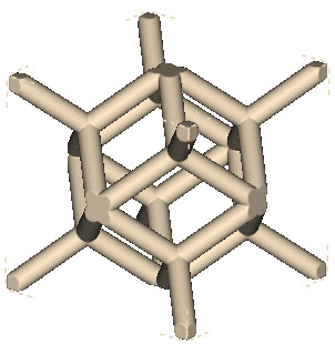 Fluorite unit cell