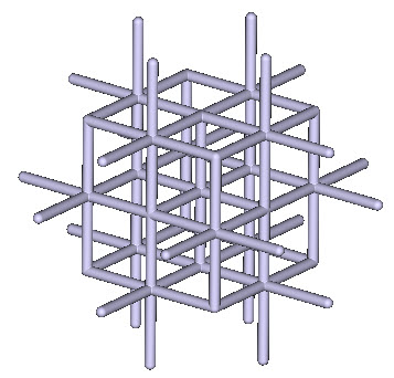 Oct Vertex Centroid unit cell