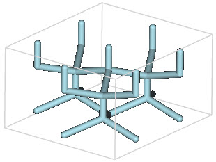 Hex Prism Diamond unit cell