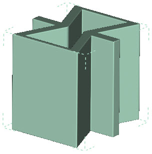Re-Entrant Honeycomb unit cell