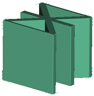 Triangular Honeycomb unit cell