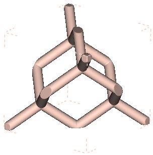 Diamond unit cell