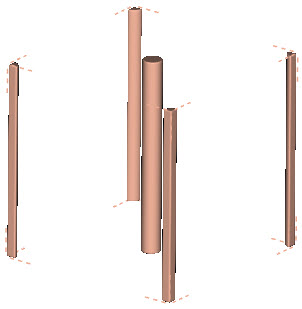 Columns unit cell
