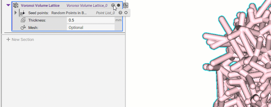 Extract the lattice end point valency and start point valency property chips.