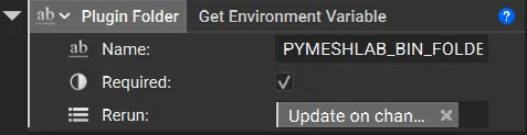 The Get Environment Variable block Reads the environment variable established by the Connector's installer.