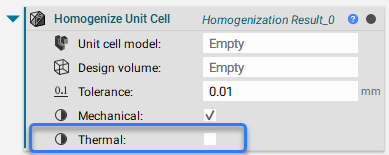 The Homogenize Unit Cell block now has a thermal bool input for running thermal homogenization analyses.