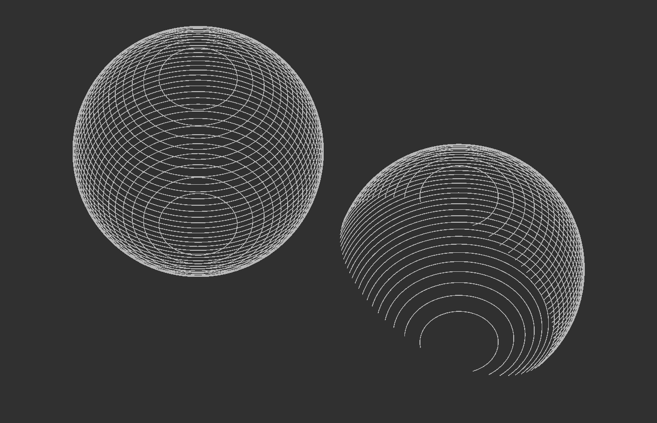 The left image shows a slice stack and the right image shows the modified slice stack after using the Trim Slice Stack block.