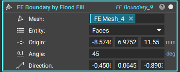 The FE Boundary by Flood Fill block