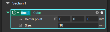 When you convert a block to a variable, the name text box is automatically highlighted.