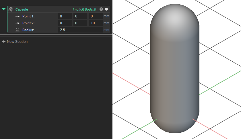 An example of the Capsule block.
