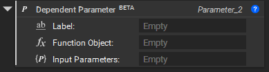 The Dependent Parameter block