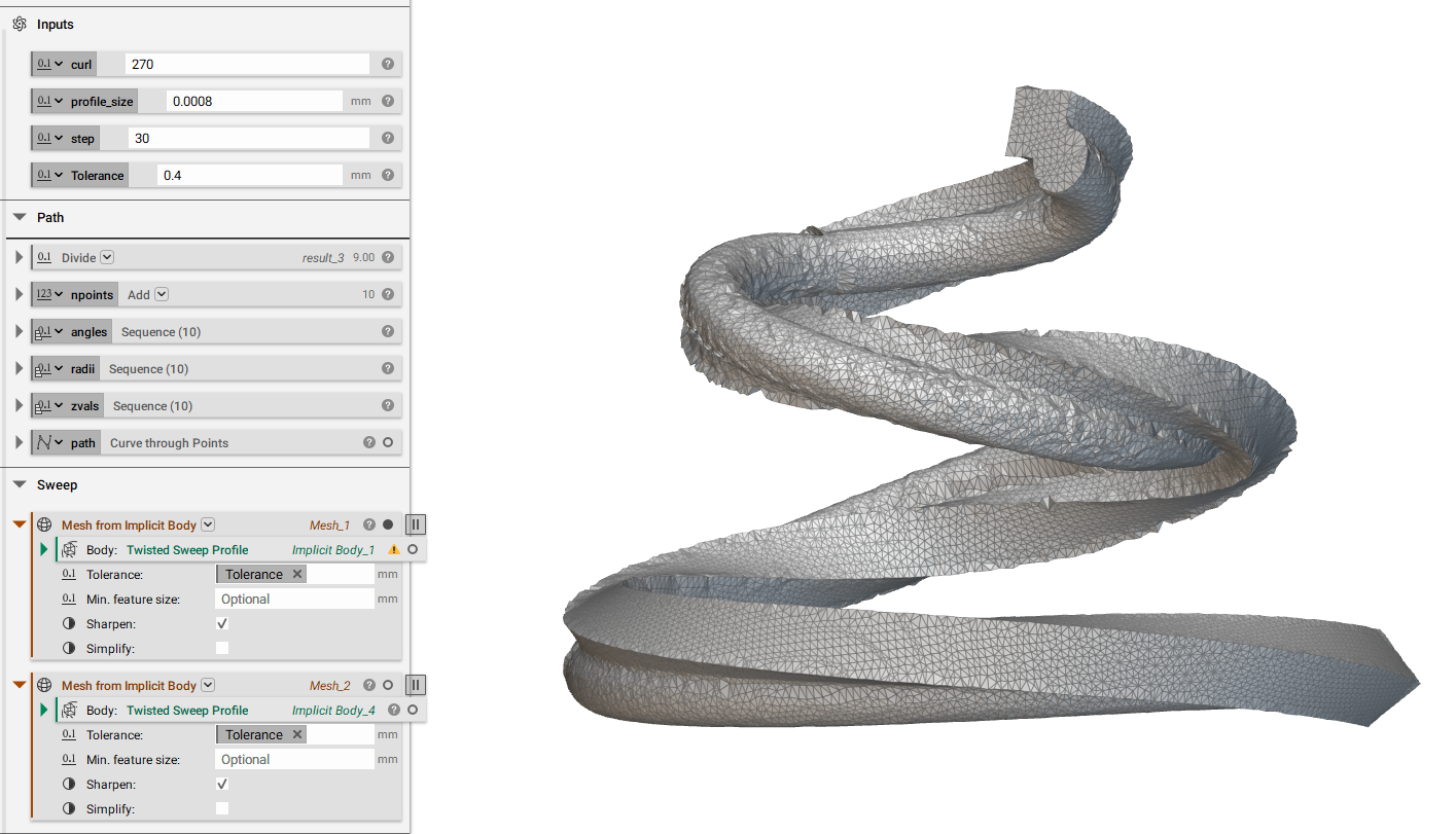 The design space for a topology optimization.