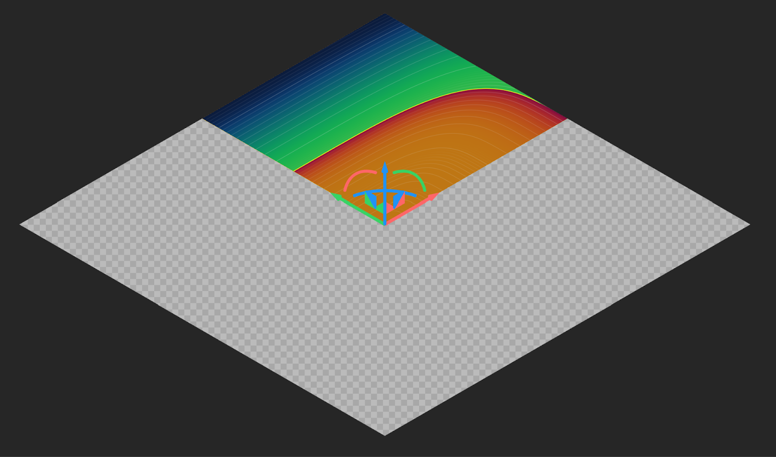 In nTop 5.37, Infinite and NaN values now appear as black and white checkerboard.