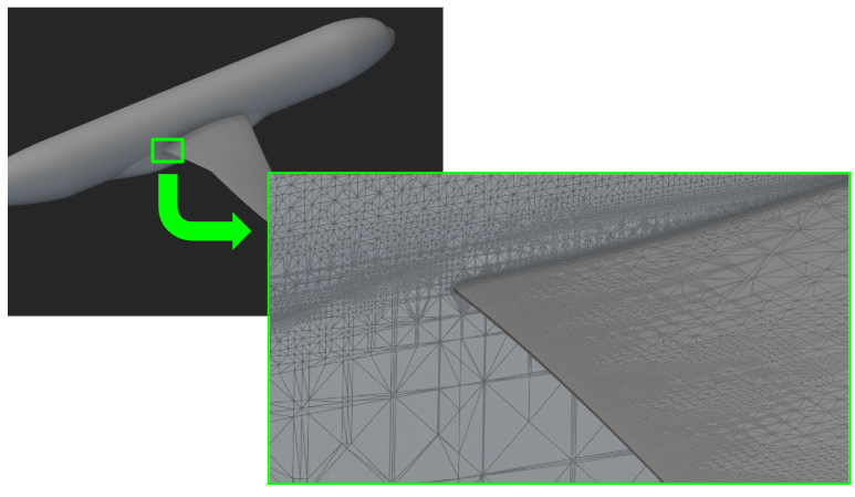 An example of meshing using the Mesh from Implicit by AT block.