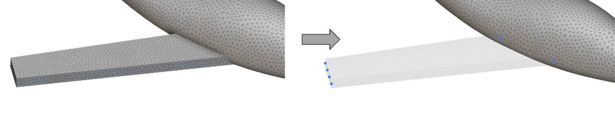 An example of the Import Superelement block